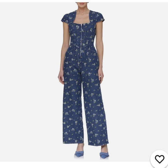 NWT Ditzy Floral Jumpsuit